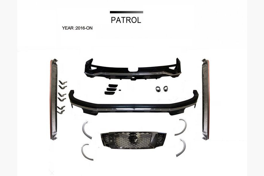 Nissan Patrol Y62 2010-2024 Body kit V1 (2016↗) Image