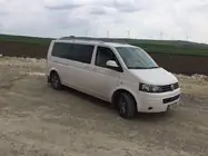 Volkswagen T5 Caravelle 2004-2010 Bare longitudinale Skyport (albe) Ampatament Lung foto 2