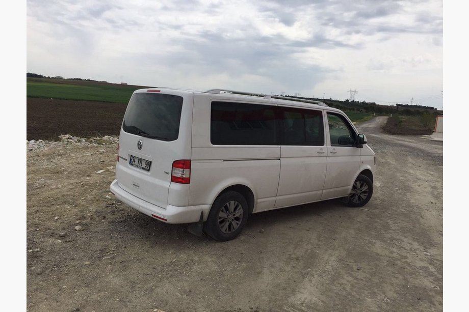 Volkswagen T5 2010-2015 Bare longitudinale Skyport (albe) Ampatament Scurt Foto 6