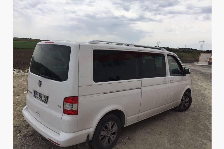 Volkswagen T5 2010-2015 Bare longitudinale Skyport (albe) Ampatament Scurt Foto 7