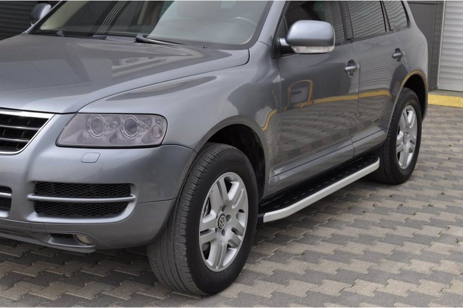 Volkswagen Touareg 2002–2010 Praguri laterale Fullmond (2 buc, aluminiu) Image