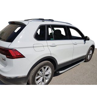 Praguri laterale Fullmond (2 buc, aluminiu) Volkswagen Tiguan 2007-2016 foto 3