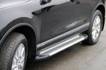 Volkswagen Touareg 2002–2010 Praguri Laterale Line (2 buc, Aluminiu) foto 2
