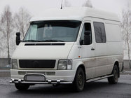 Volkswagen LT 1995-2006 Protectie Fata ST020 Inox foto 1