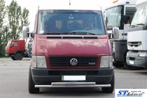 Volkswagen LT 1995-2006 Protectie Fata ST014 (Inox) foto 2