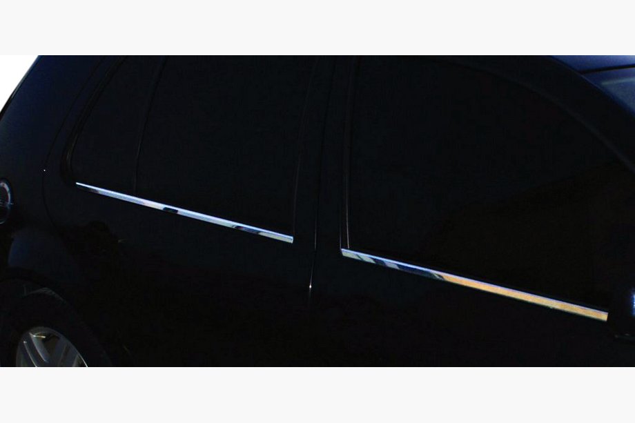 Volkswagen Golf 4 1997-2006 Ornamente exterioare geamuri inox (4 buc) Carmos - Otel Inoxidabil Turcesc Foto 4