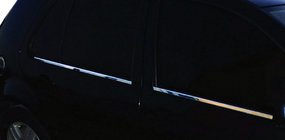Volkswagen Golf 4 1997-2006 Ornamente exterioare geamuri inox (4 buc) foto 4