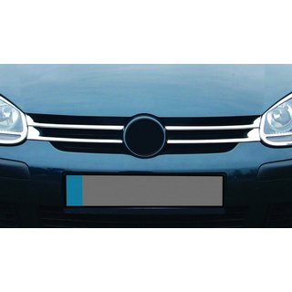 Capace grila inguste cromate (4 buc, inox) Volkswagen Golf 5 2003-2009 foto 1