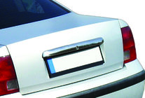 Volkswagen Passat B5 1997-2005 Ornament cromat deasupra placutei de inmatriculare (1996-2000, inox) foto 1