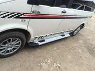 Volkswagen T5 Multivan 2003–2010 Praguri Laterale Bosphorus OLD Grey (2 buc, Aluminiu) foto 2