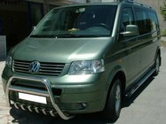 Volkswagen T5 Transporter 2003-2010 Bullbar WT003 (Inox) 60mm, fara inscriptie foto 4