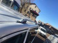Volkswagen T5 2010-2015 Bare longitudinale CROWN (gri mat) foto 4