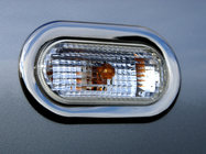 Seat Leon 1999-2005 Rama semnalizare (2 buc, inox) foto 1
