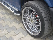Volkswagen T4 Caravelle/Multivan 1990–2003 Praguri Laterale KB002 d60mm (2 buc, inox) foto 4