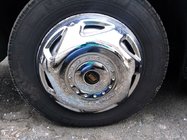 Mercedes Sprinter W906 2006–2018 Capace roti inox OEM (2 inele, 4 buc) foto 2
