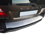 Volvo XC70 2007-2013 Protectie bara spate cu margine Nataniko (inox) foto 1