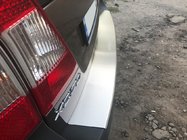 Volvo XC70 2007-2013 Protectie bara spate cu margine Nataniko (inox) foto 2