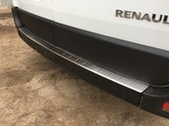 Renault Master 2011-2023 Protectie bara spate inox foto 1