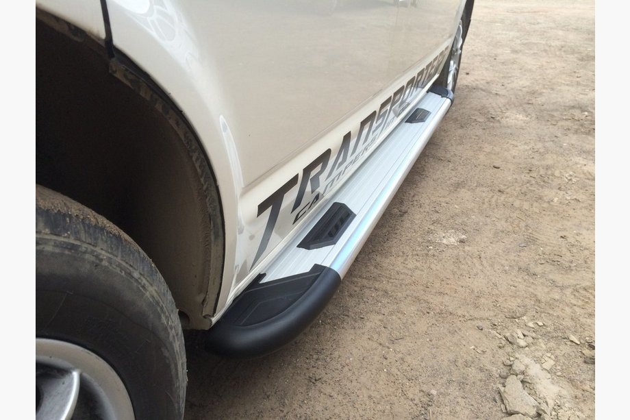 Renault Trafic 2015- Praguri Laterale Bosphorus OLD Grey (2 buc, Aluminiu) Image