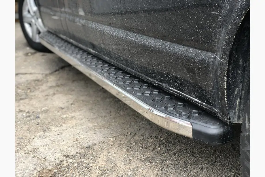 Volkswagen T5 Transporter 2003-2010 Praguri Laterale BlackLine (2 buc, Aluminiu) Image