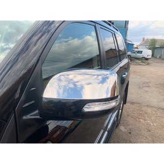 Capace oglinzi 2012↗ (2 buc, Inox) Toyota Land Cruiser 200 2007-2021 foto 2