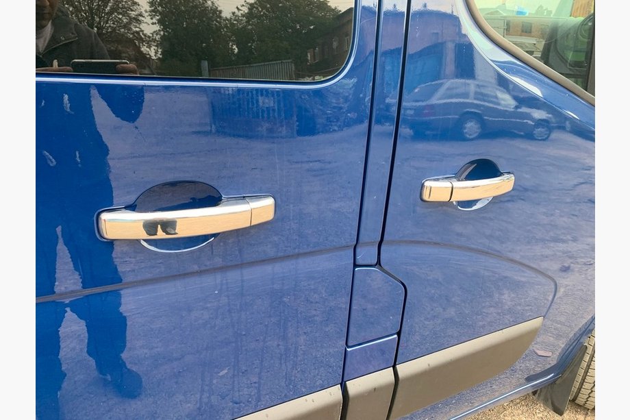 Fiat Talento 2016- Capace Manere Cromate (4 buc) 1 Orificiu, Carmos - Plastic Cromat Image