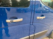 Fiat Talento 2016- Capace Manere Cromate (4 buc) 1 Orificiu, Carmos - Plastic Cromat foto 1