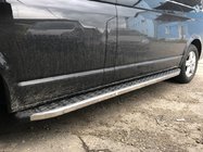 Volkswagen T5 Multivan 2003–2010 Praguri Laterale BlackLine (2 buc, Aluminiu) foto 1