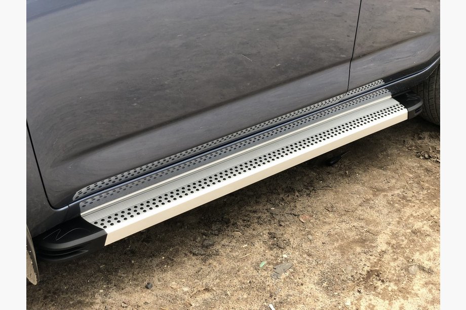 Toyota Land Cruiser 80 1990-1997 Praguri Laterale Maya V2 (2 buc, Aluminiu) Image