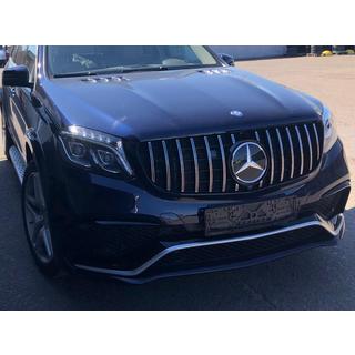 Grila Fata GT Panamericana (pentru GLS) Mercedes GL/GLS сlass X166 2012-2019 foto 3