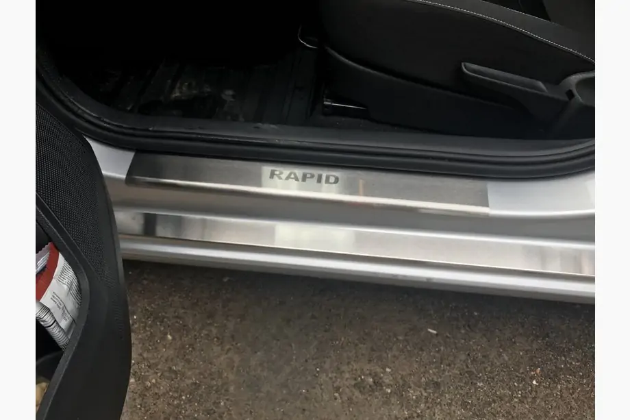 Skoda Rapid 2012-2019 Protectii praguri Nataniko (8 buc, inox) Image