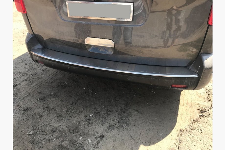 Toyota Proace 2016- Protectie bara spate OmsaLine inox Image
