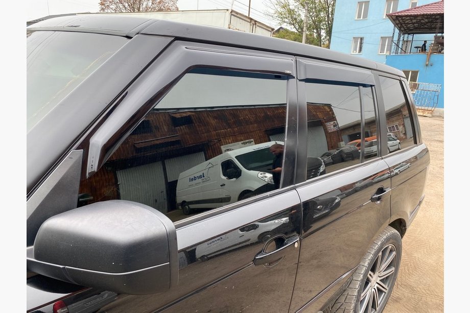 Range Rover III L322 2002-2012 Deflectoare Geamuri (4 buc, Niken) Image