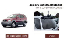 Kia Sorento I BL 2002-2009 Spoiler (grund pentru vopsire) foto 1