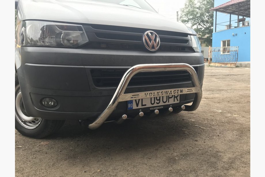 Volkswagen T5 2010-2015 Bullbar WT003 (Inox) Image