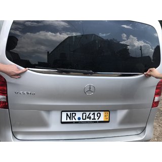 Ornament geam spate (geam mic) inox Mercedes Vito/V-class W447 2014- foto 2