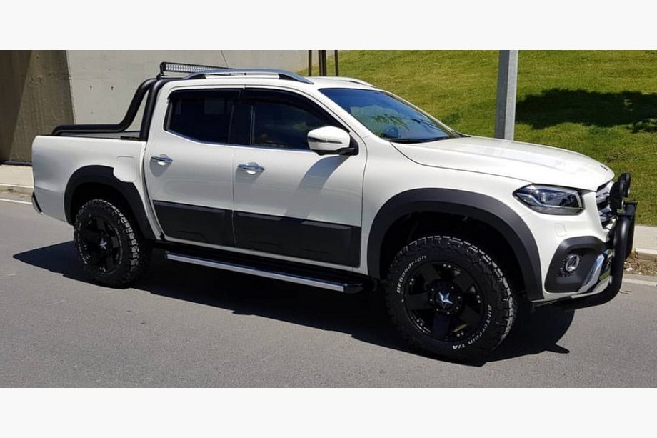 Mercedes X class 2017-2020 Extensii aripi roti (ABS) Image