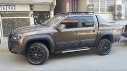 Volkswagen Amarok 2010-2022 Extensii aripi roti (fibra de sticla, pentru vopsit) foto 1