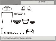 Citroen C-5 2008-2017 Oferta! Ornamente bord (carbon look) foto 1