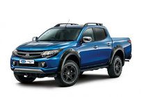 Mitsubishi L200 2015-2024 Bare longitudinale OmsaLine Sport (2 buc, negre) foto 1