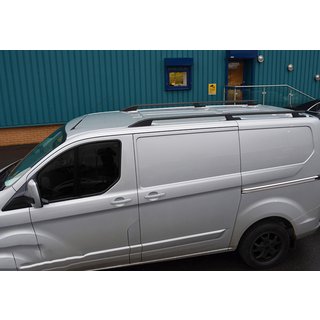 Bare longitudinale OmsaLine Sport (2 buc, negre) Ford Custom 2013-2022 foto 1