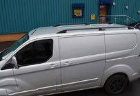 Ford Custom 2013-2022 Bare longitudinale OmsaLine Sport (2 buc, negre) foto 1