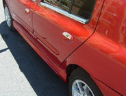 Renault Symbol 2008-2013 Praguri laterale (grunduite pentru vopsire) foto 1