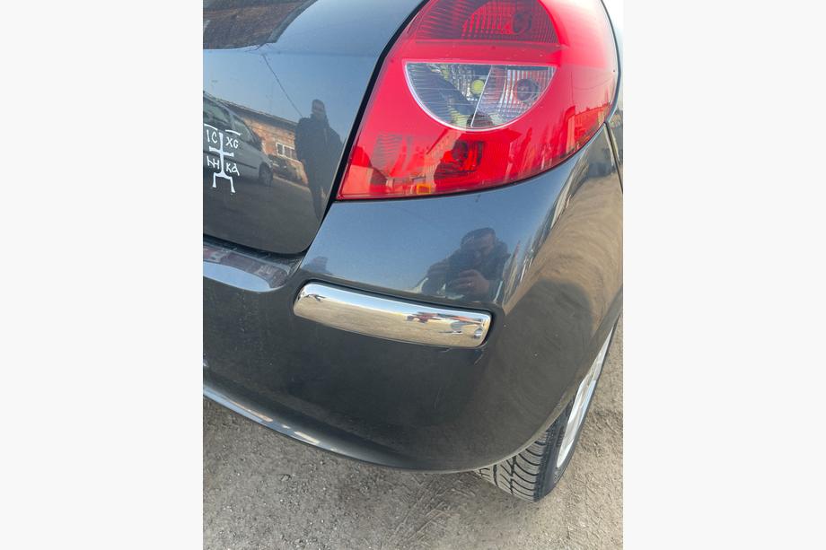 Renault Clio III 2005-2012 Protectie colt bara spate inox Image