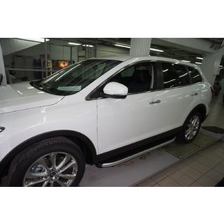 Praguri Laterale Fullmond (2 buc, aluminiu) Mazda CX-9 2007-2016 foto 3