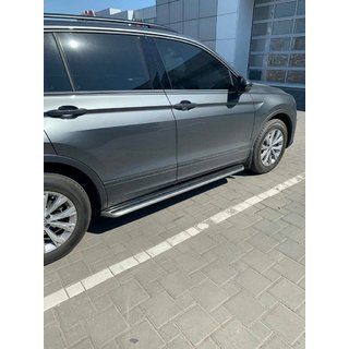 Praguri laterale OEM pentru versiune standard (2 buc, aluminiu) foto 1