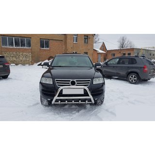 Bullbar WT003 Special (Inox) Volkswagen Touareg 2002–2010 foto 1
