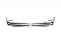 Volkswagen T5 Transporter 2003-2010 Protectii colturi spate AK003-double (2 buc, inox) foto 1
