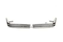 Volkswagen T5 Multivan 2003–2010 Protectii colturi spate AK003-double (2 buc, inox) foto 1