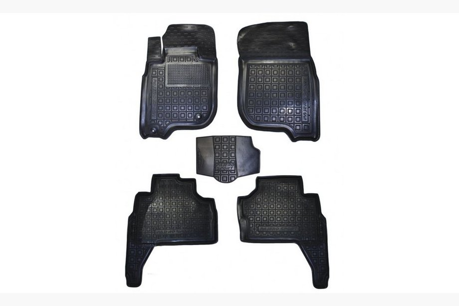 Mitsubishi Pajero Sport 2008-2015 Covorase auto din cauciuc cu margine (Autogumm) Foto 1